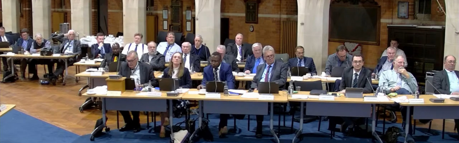 Medway Conservatives at a full council meeting