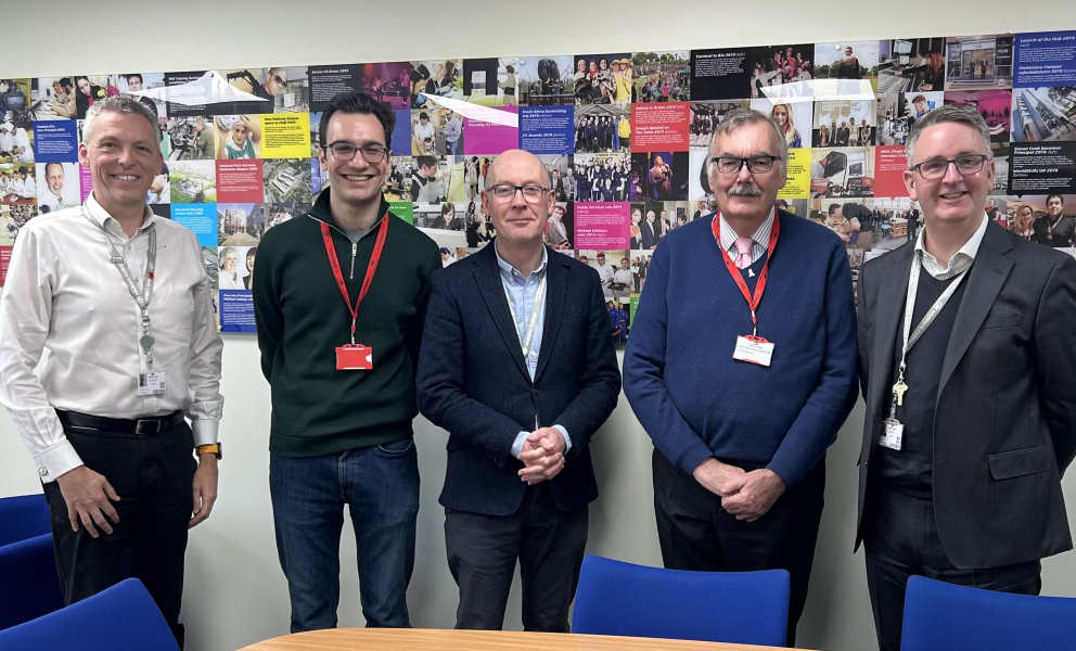 Leader of the Opposition and Opposition Spokesperson for Education visit Mid Kent College