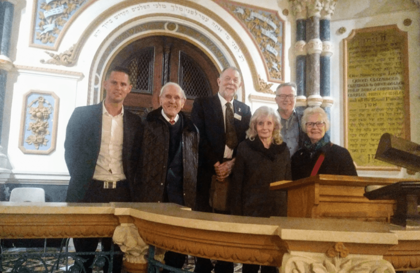 Medway Conservative Group members at Holocaust Memorial Day service