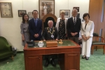 Visit from the Mayor of Yokosuka, Japan