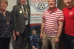 Councillor Rupert Turpin (second right) pictured with the Mayor and Mayoress of Medway, and Keith Mabbutt, CEO of the Street Soccer Foundation