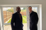 Councillors Perfect and Anang attend launch of 27 new affordable homes in Rainham