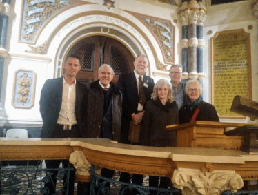 Medway Conservative Group members at Holocaust Memorial Day service